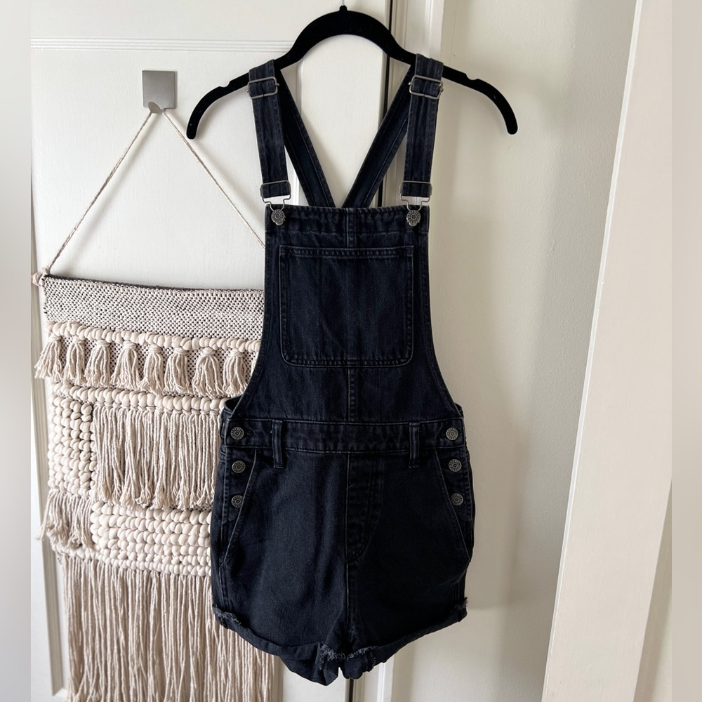 Madewell Denim Overall Shorts